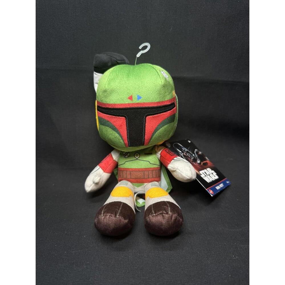 Star Wars Boba Fett Plush‎ Stuffed Toy Doll Mattel 2022 Disney Collectible